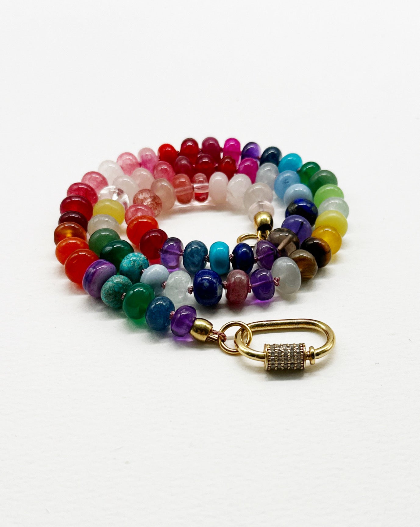 Rich Hippie Gemstone Necklace