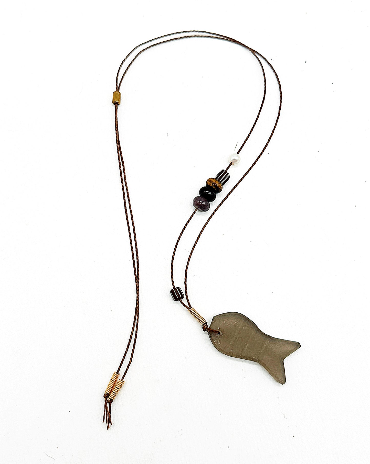 Mocha Sea Glass Fish