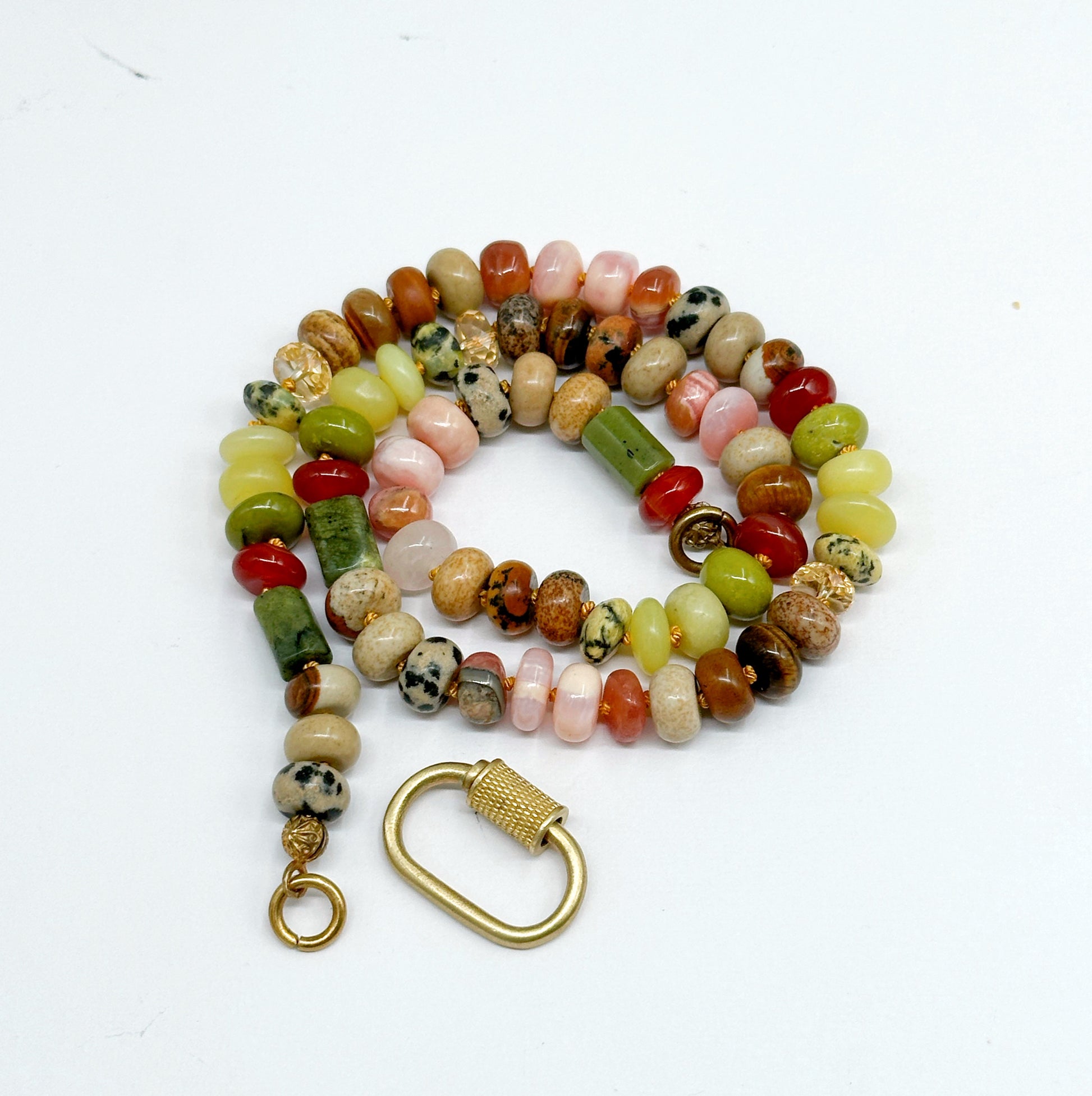 Gaia Earth Gemstone Necklace 