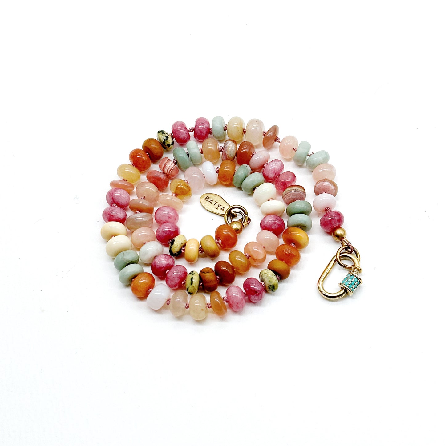 Gaia Blossom Gemstone Necklace