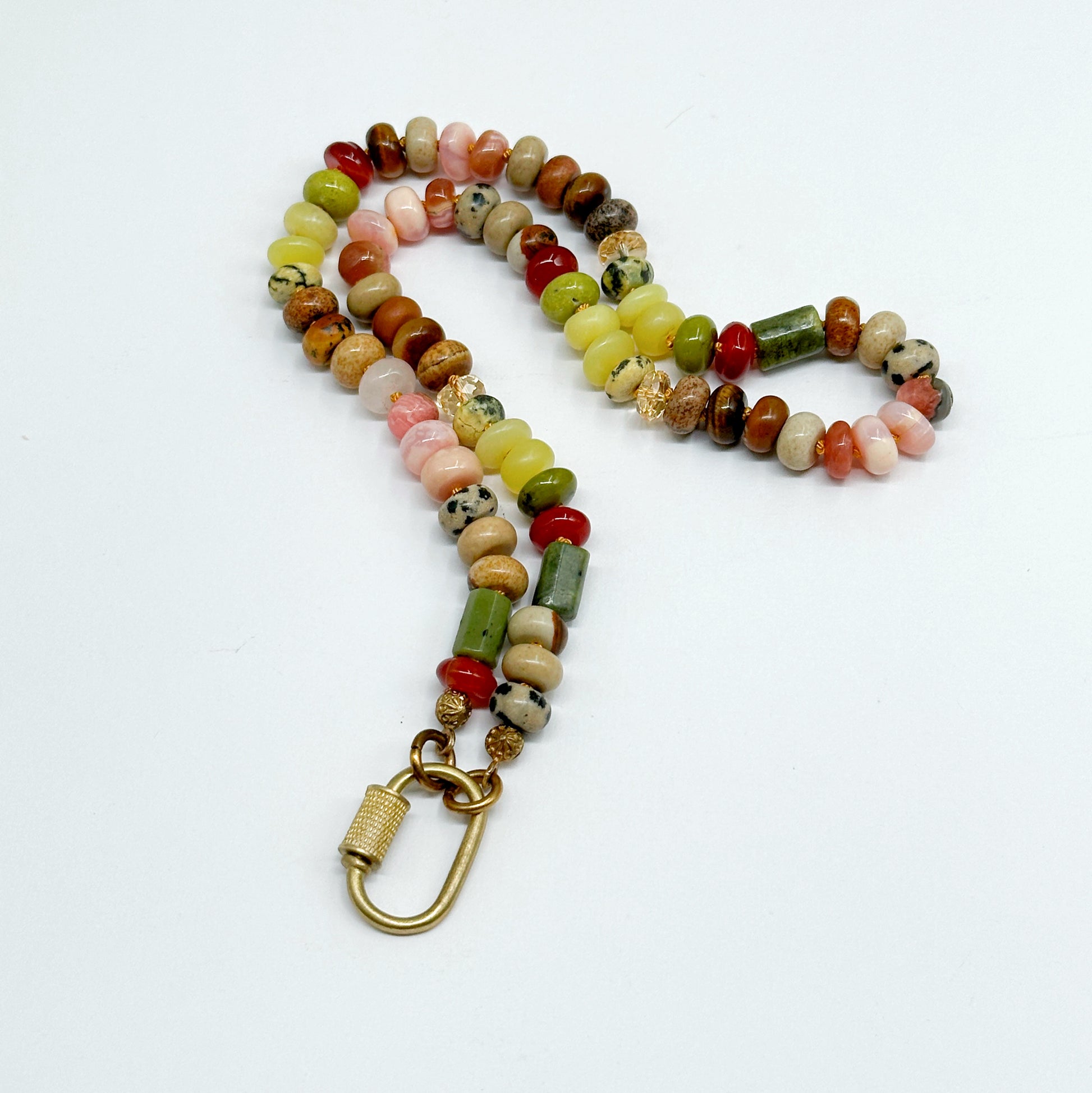 Gaia Earth Gemstone Necklace 