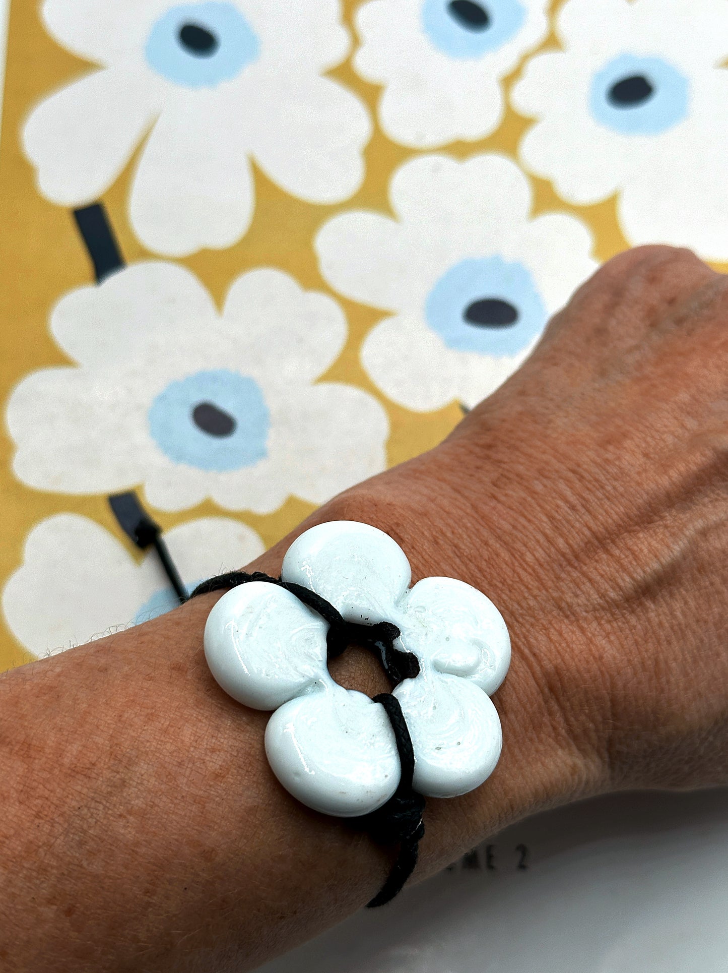 Cotton Flower bracelet