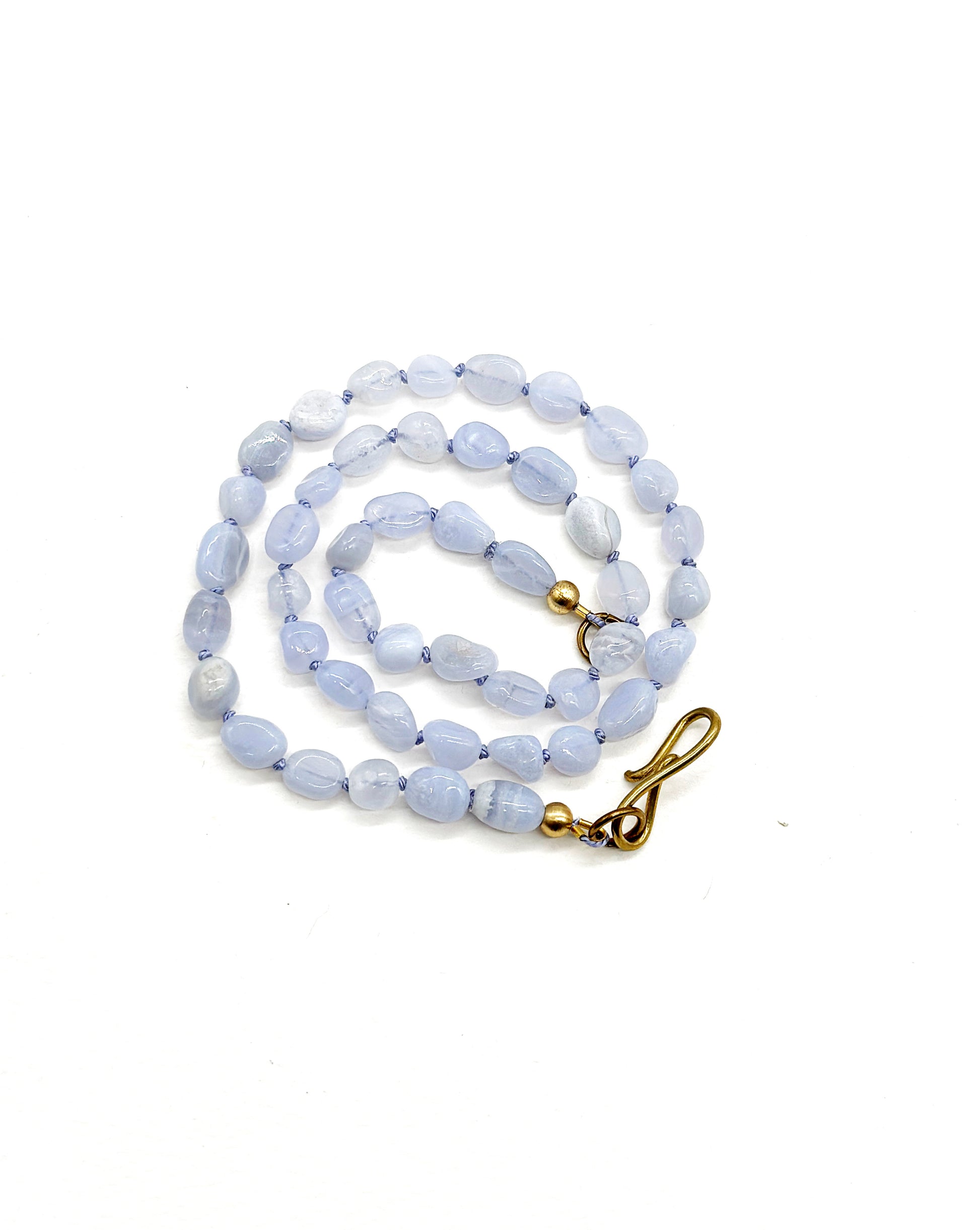 Blue lace Agate Necklace