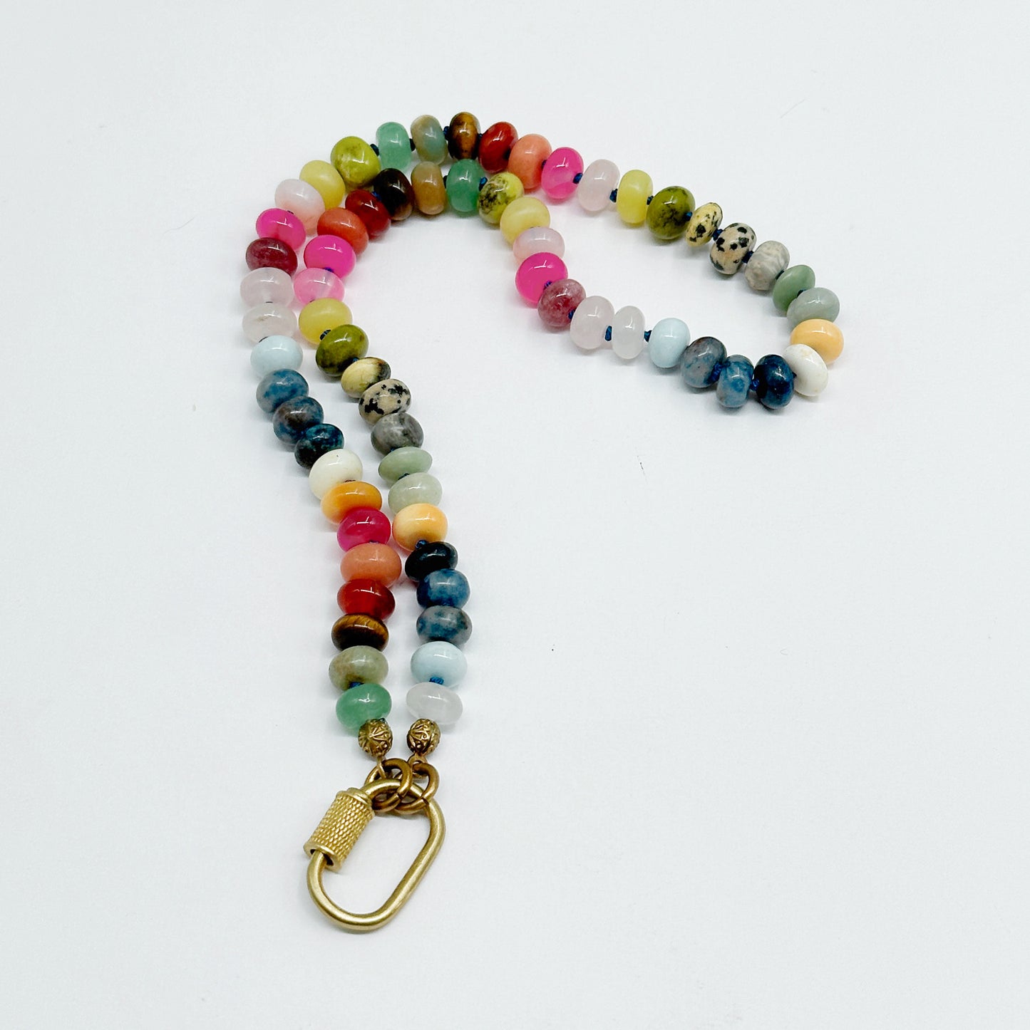 Gaia Spring Gemstone Necklace