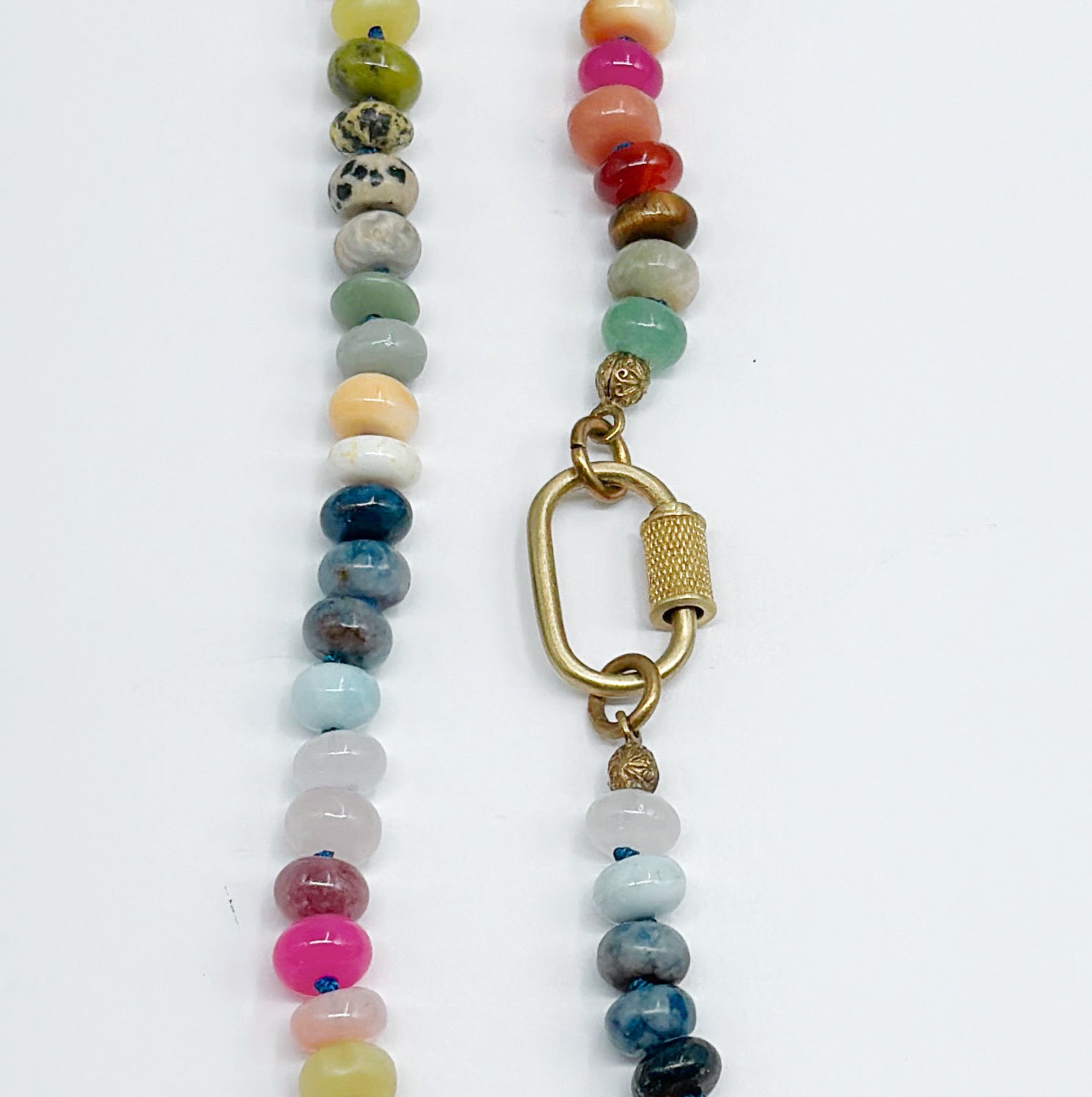 Gaia Spring Gemstone Necklace