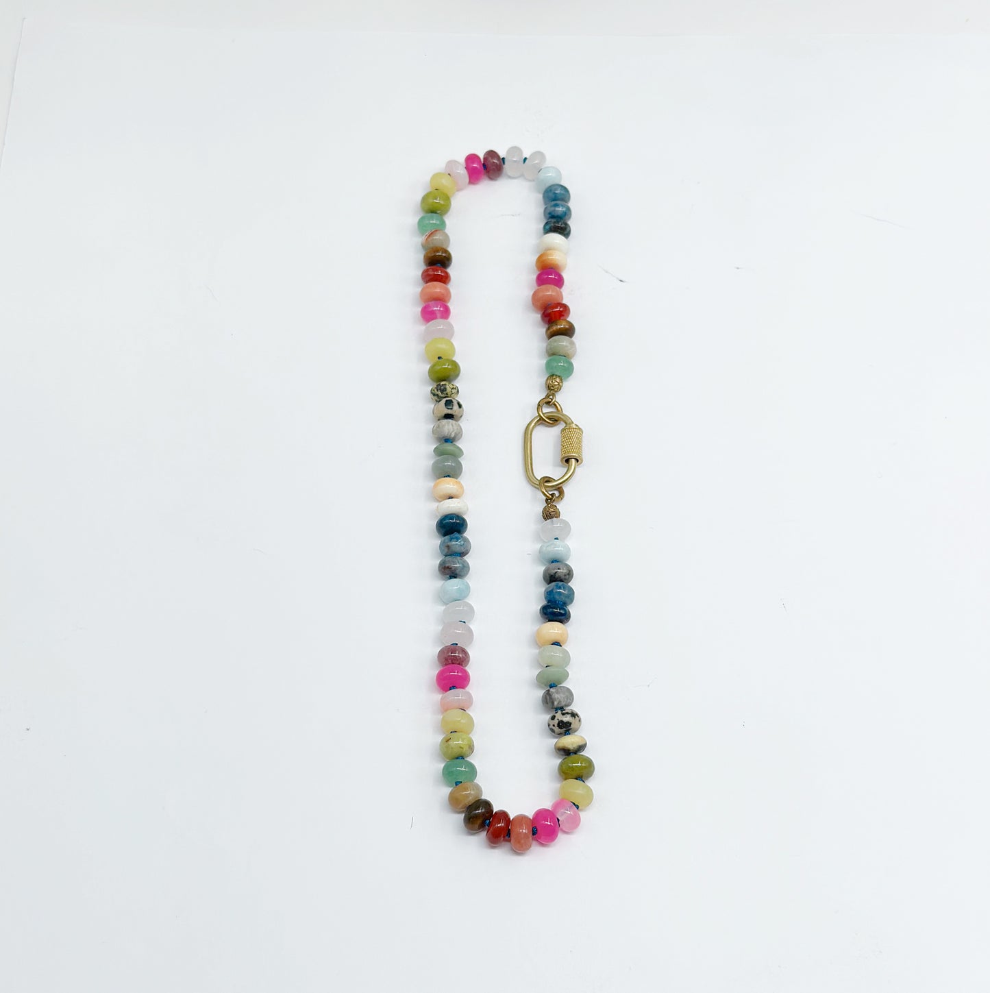 Gaia Spring Gemstone Necklace