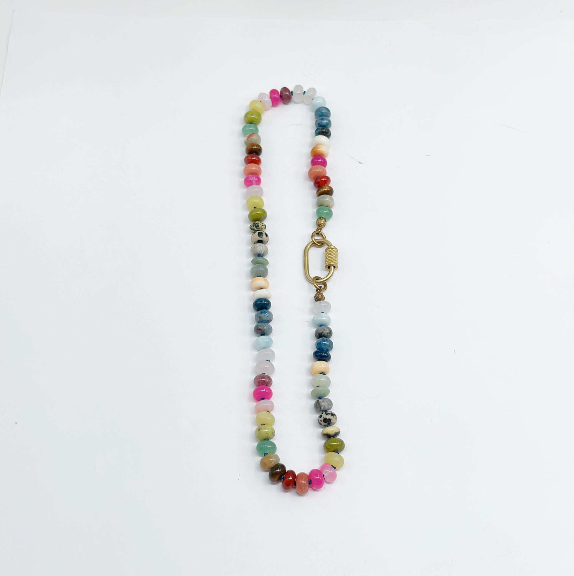 Gaia Spring Gemstone Necklace