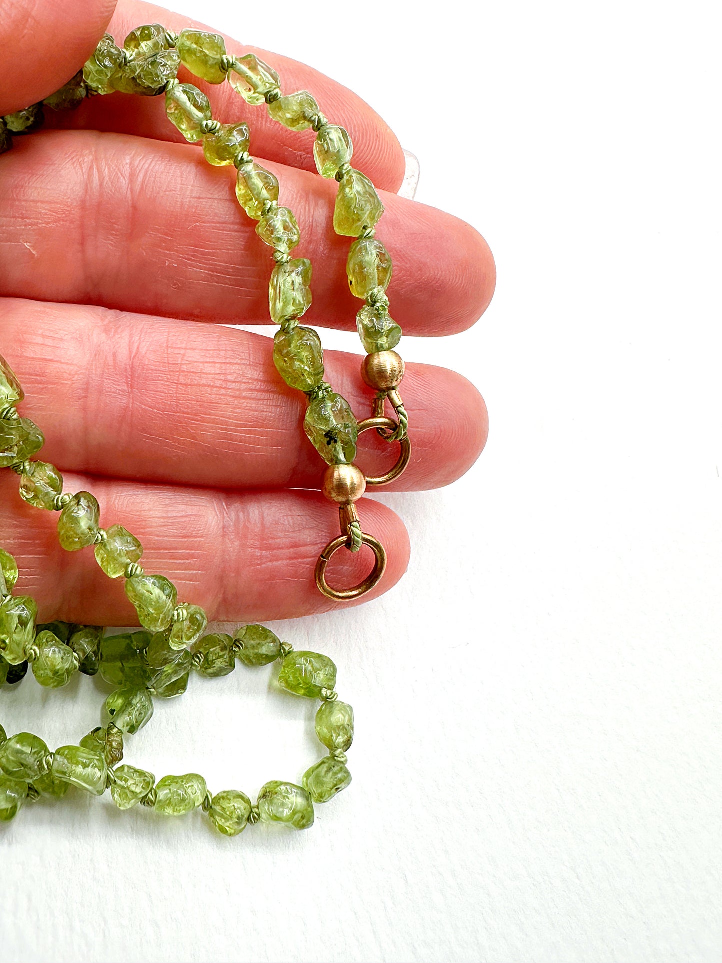 Peridot Gemstone Necklace