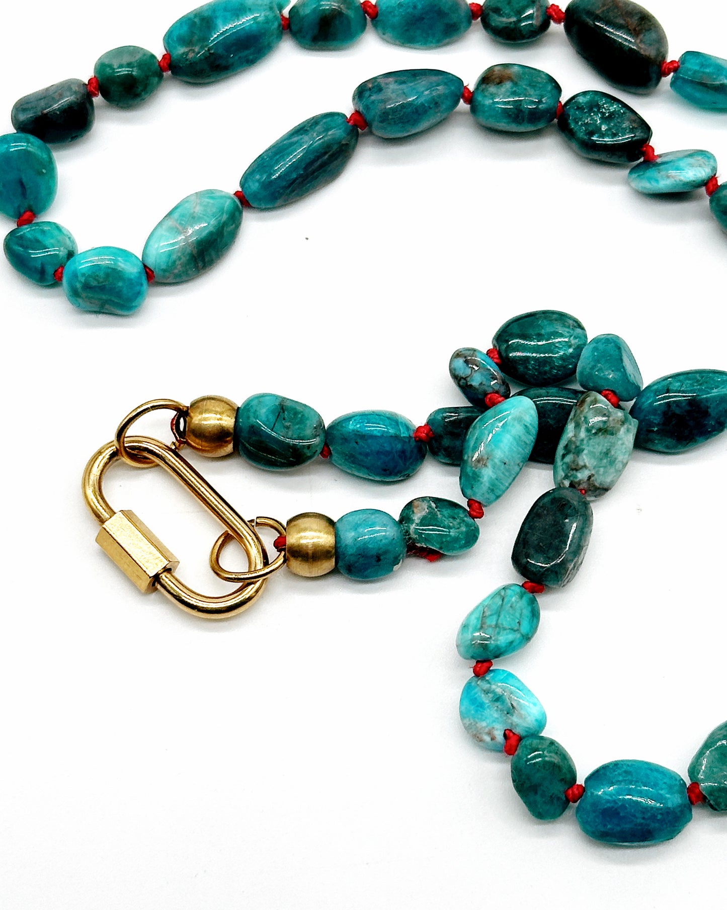 Blue Apatite Necklace