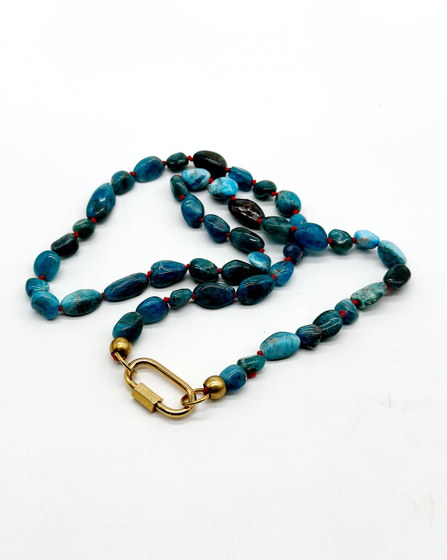 Blue Apatite Necklace