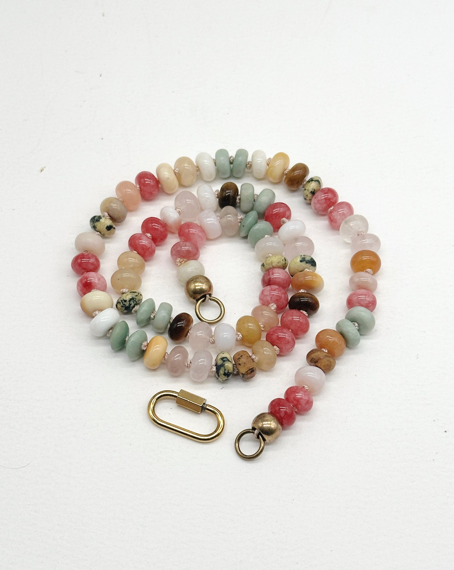 Gaia Blossom Gemstone Necklace