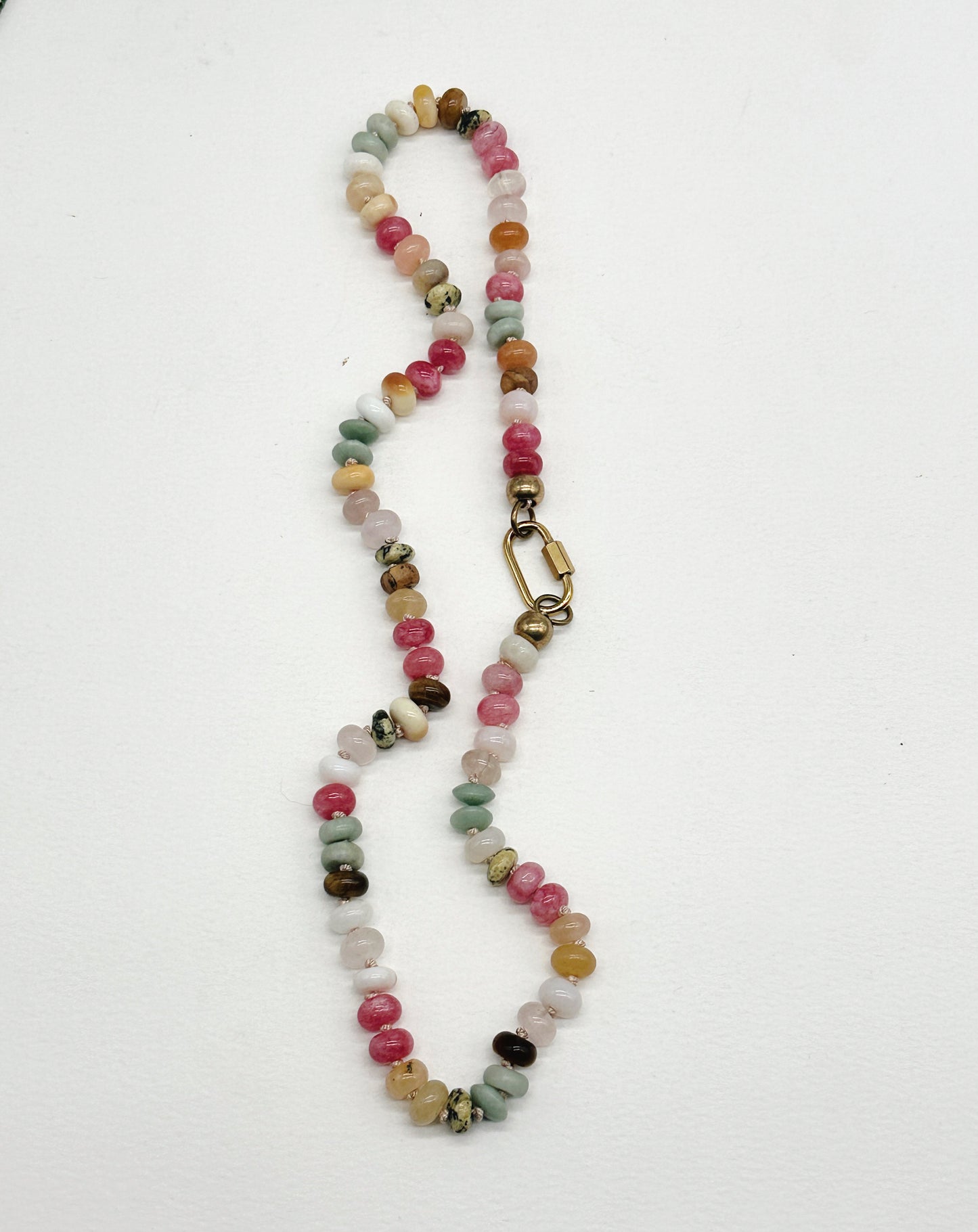 Gaia Blossom Gemstone Necklace