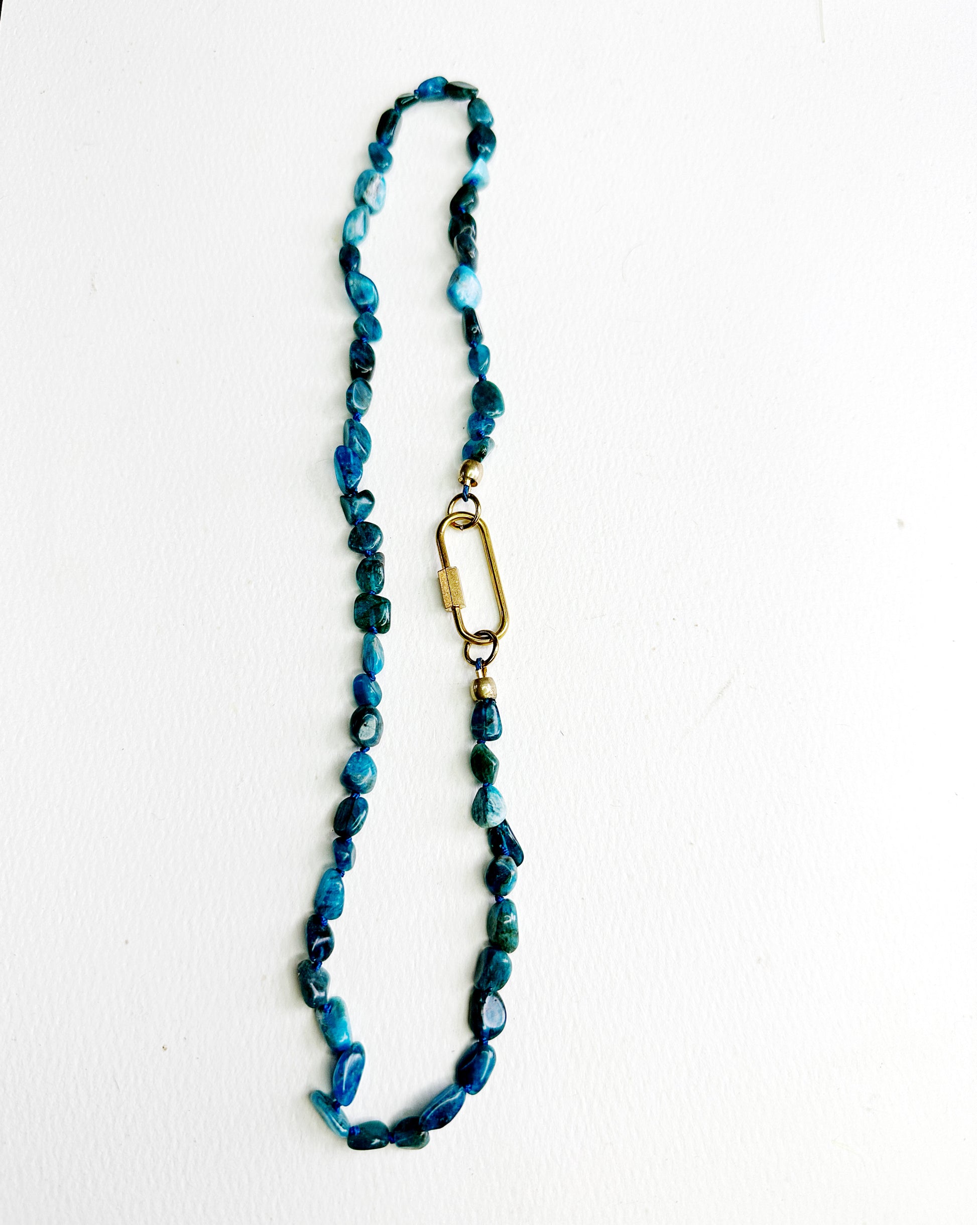 Blue Apatite Necklace