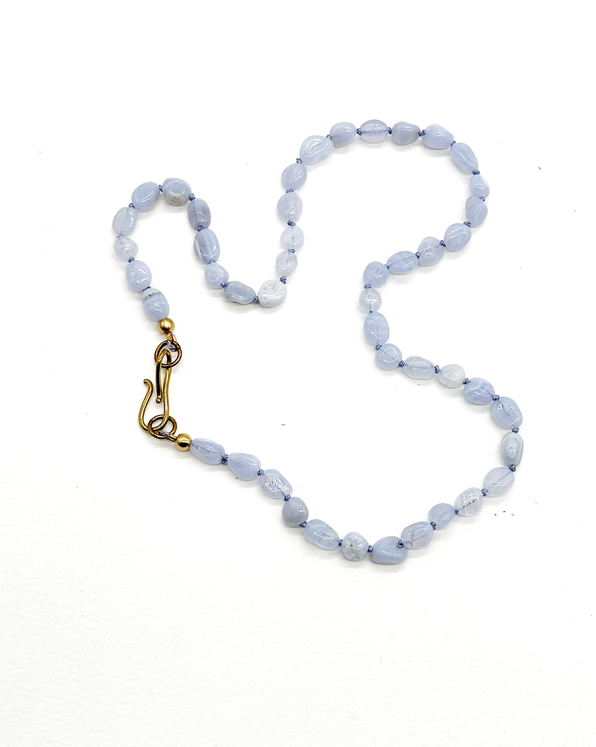 Blue lace Agate Necklace