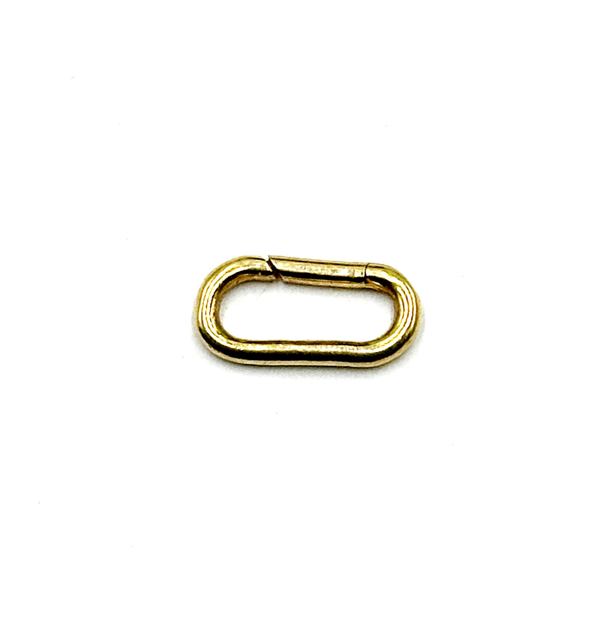 Rectangle Click Lock, Sterling vermeil