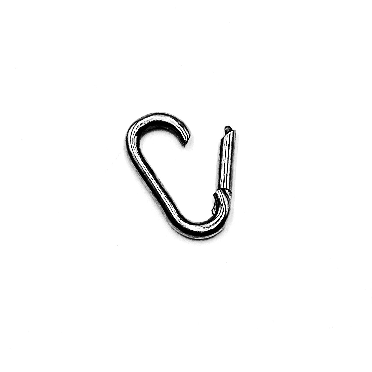 Rectangle Click Lock, Sterling silver 