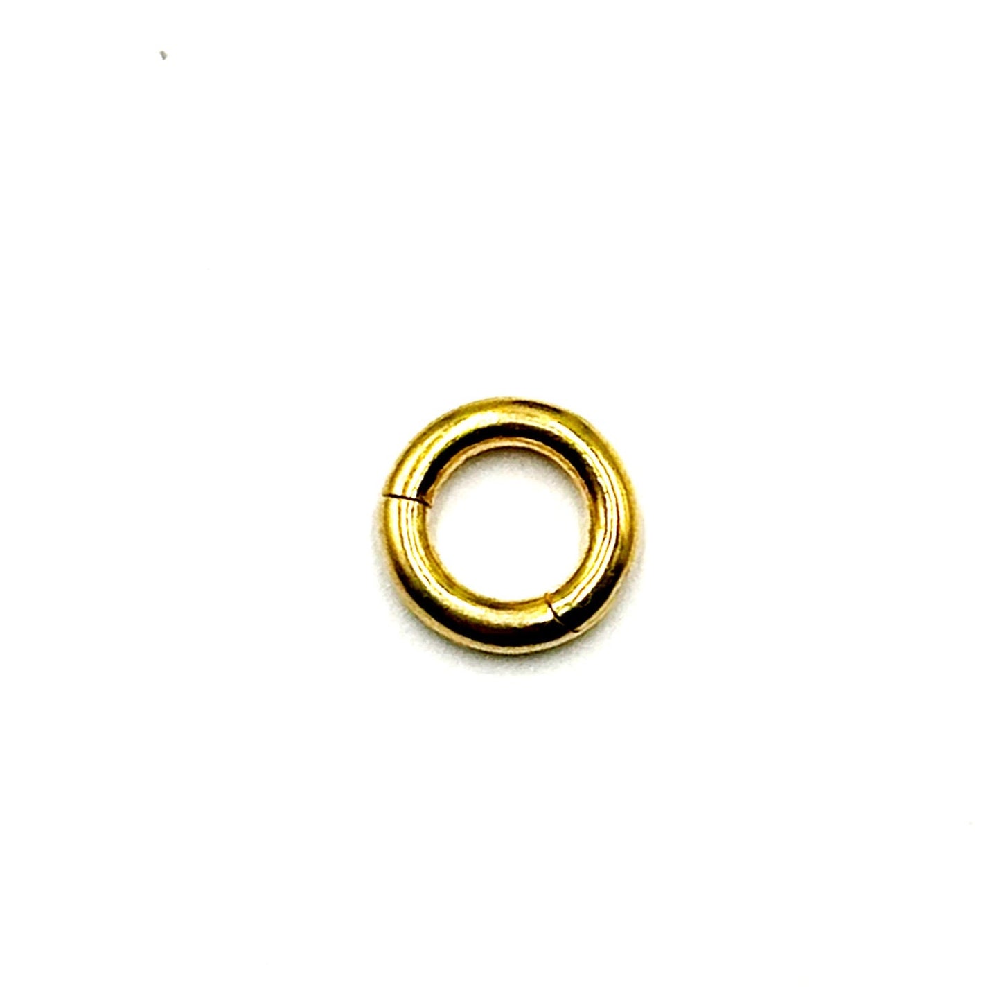 Baby Circle Clasp Gold Vermeil